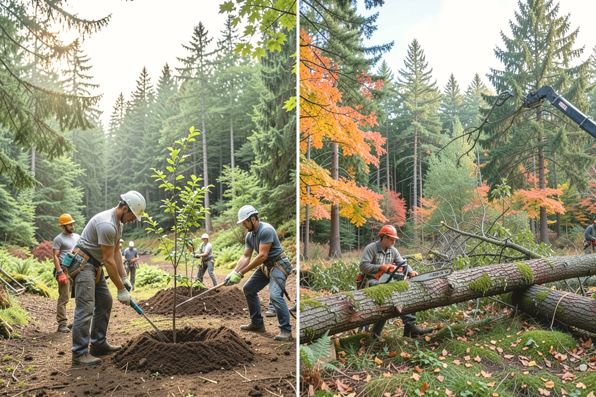 Insurance claim documentation in Tacoma, Pierce County, WA - Gather site and tree information