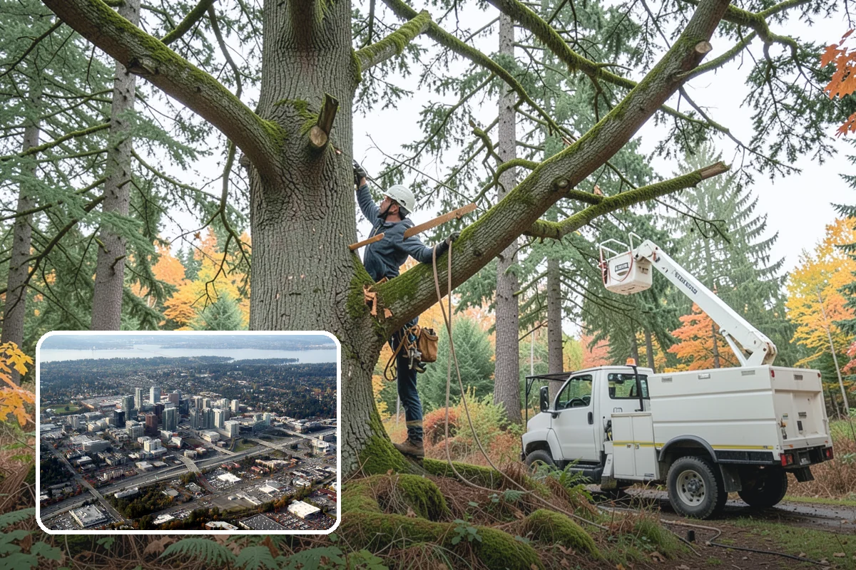 Invasive vegetation removal in Bellevue, King County, WA - Improves access and usability of a site