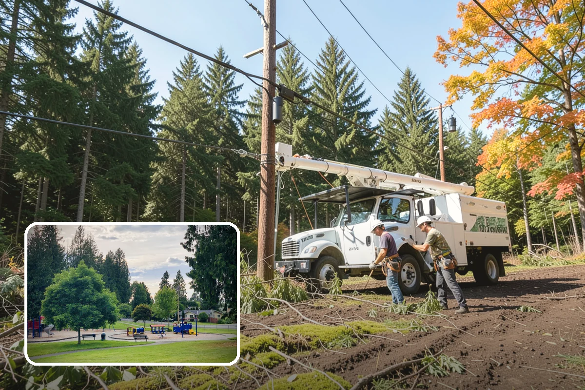 Invasive vegetation removal in Bonney Lake, Pierce County, WA - Improves access and usability of a site