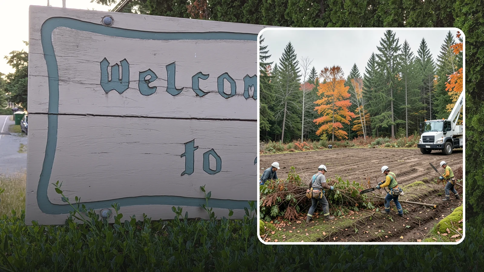 Invasive vegetation removal in Brier, Snohomish County, WA - The removal of invasive plant species.