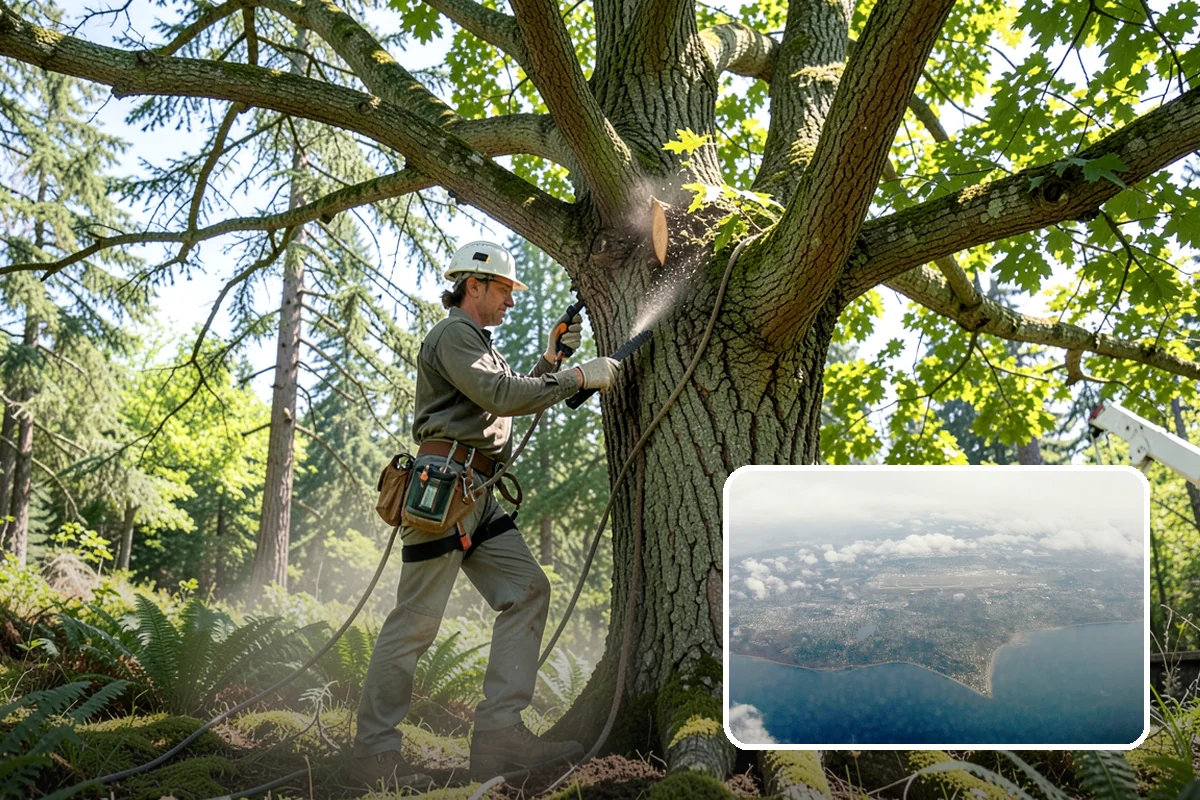 Invasive vegetation removal in Burien, King County, WA - Improves access and usability of a site