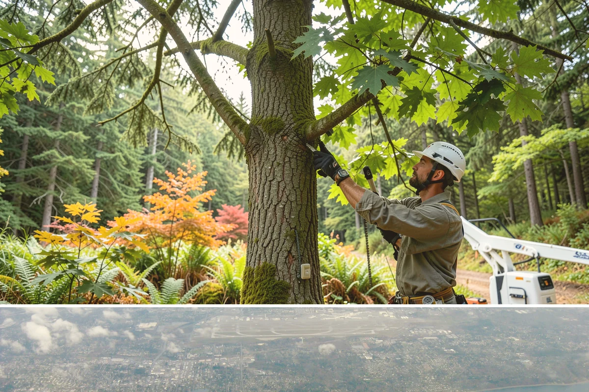 Invasive vegetation removal in Burien, King County, WA - Work can generally proceed year-round in Puget Sound weather but may be delayed during heavy rain on wet or steep sites.