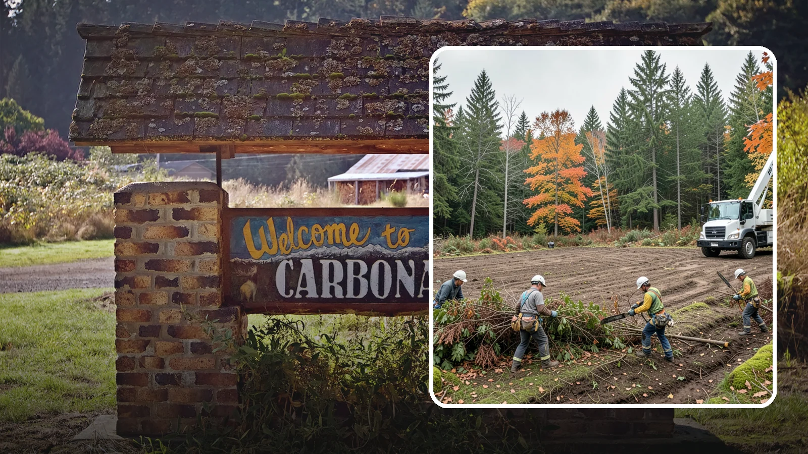 Invasive vegetation removal in Carbonado, Pierce County, WA - The removal of invasive plant species.