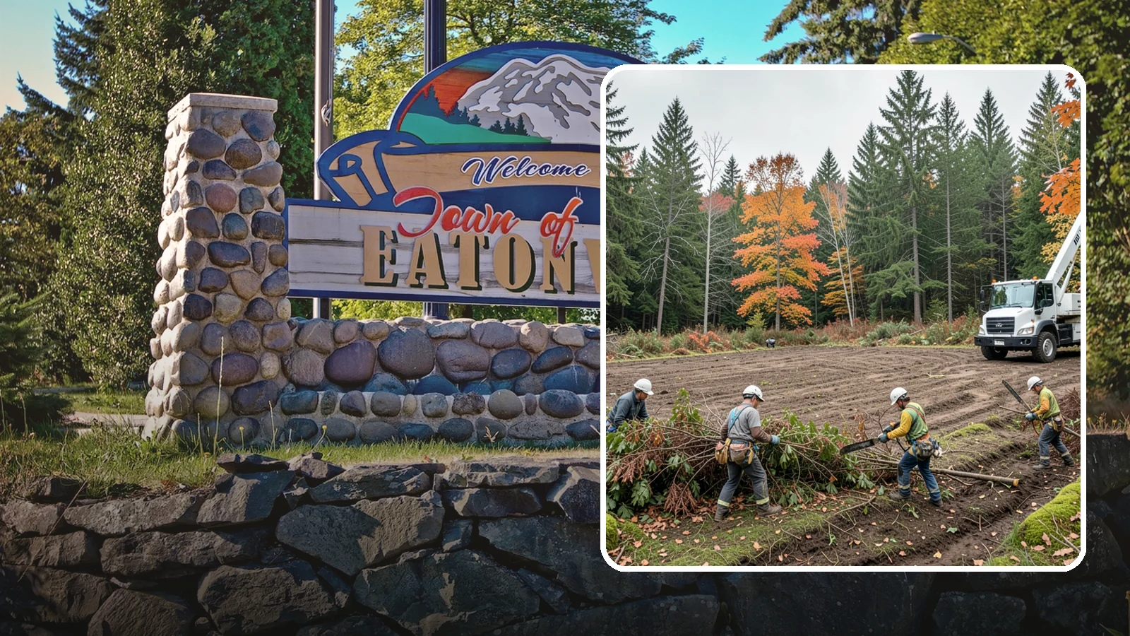 Invasive vegetation removal in Eatonville, Pierce County, WA - The removal of invasive plant species.