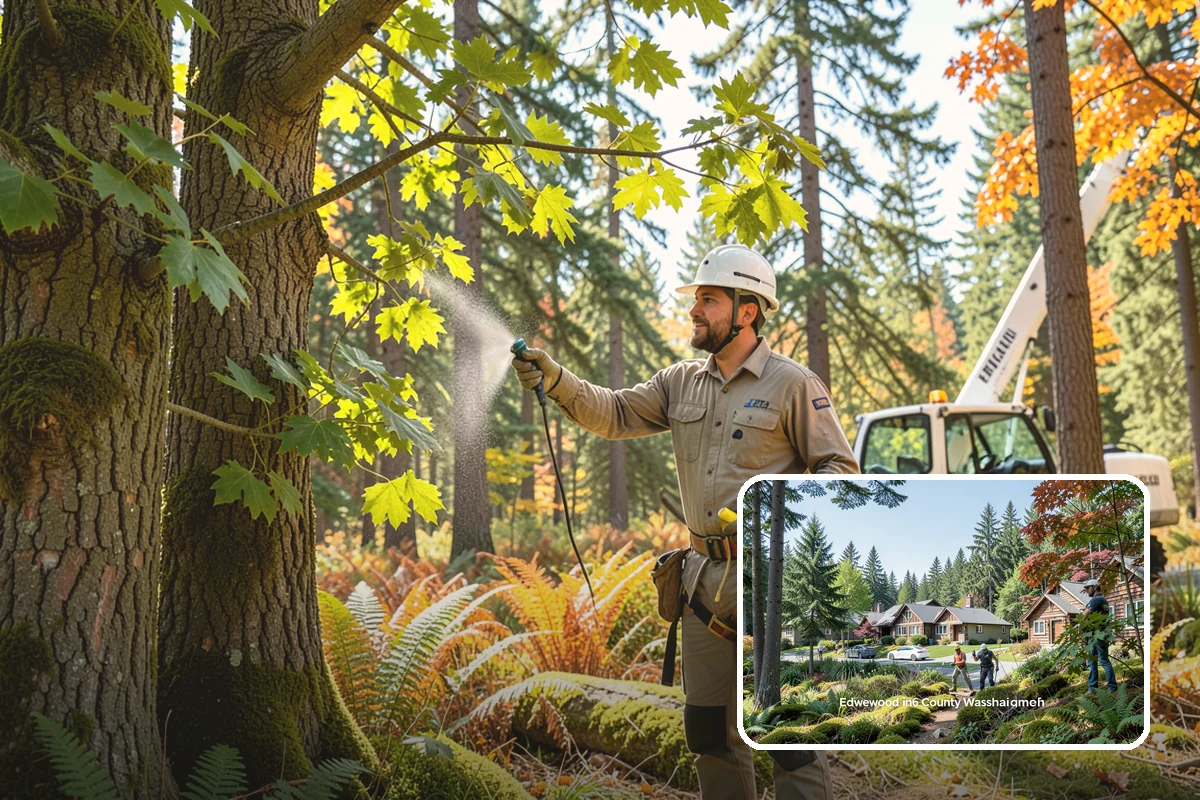 Invasive vegetation removal in Edgewood, Pierce County, WA - Improves access and usability of a site