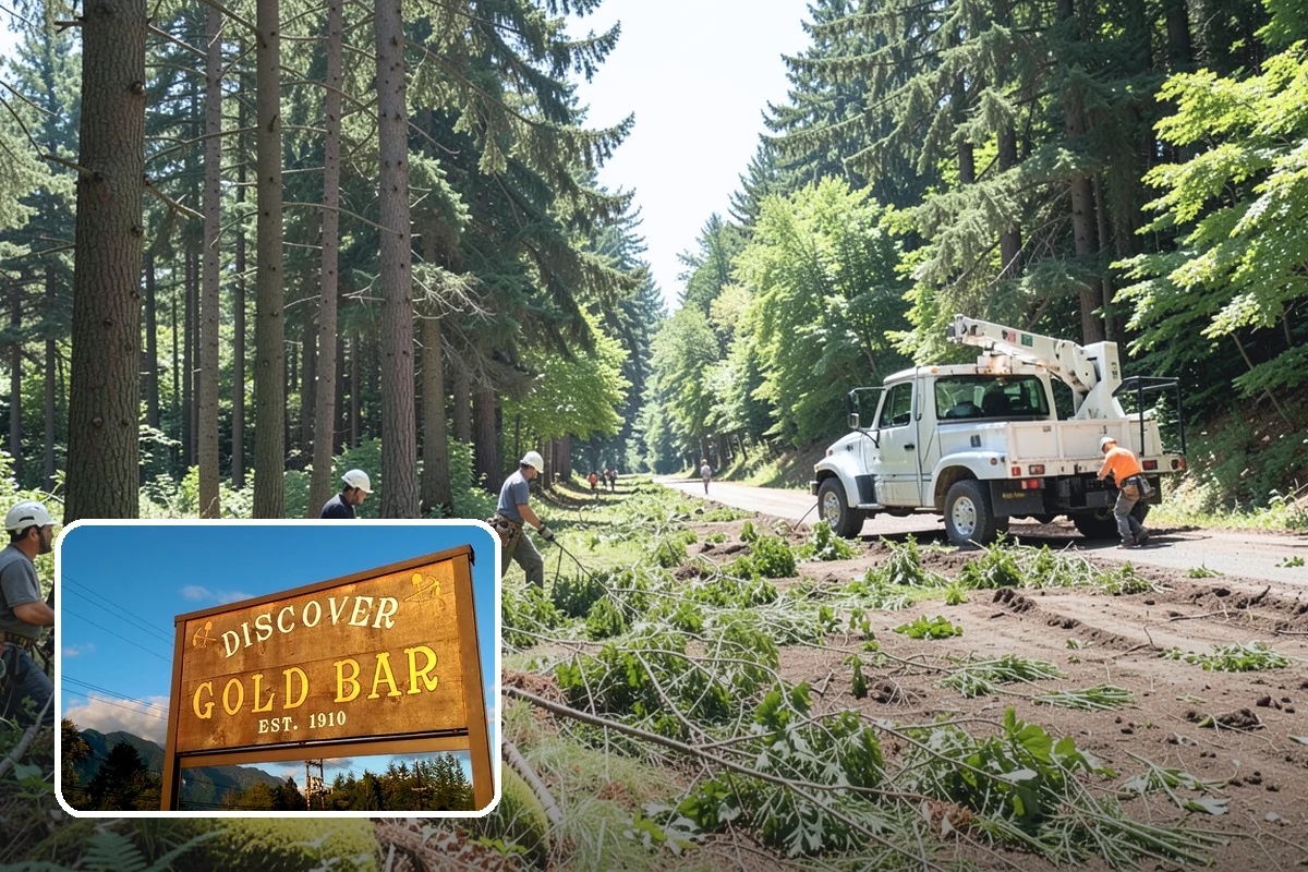 Invasive vegetation removal in Gold Bar, Snohomish County, WA - Improves access and usability of a site