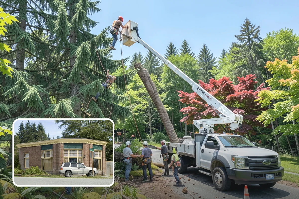 Invasive vegetation removal in Hamilton, Skagit County, WA - Improves access and usability of a site