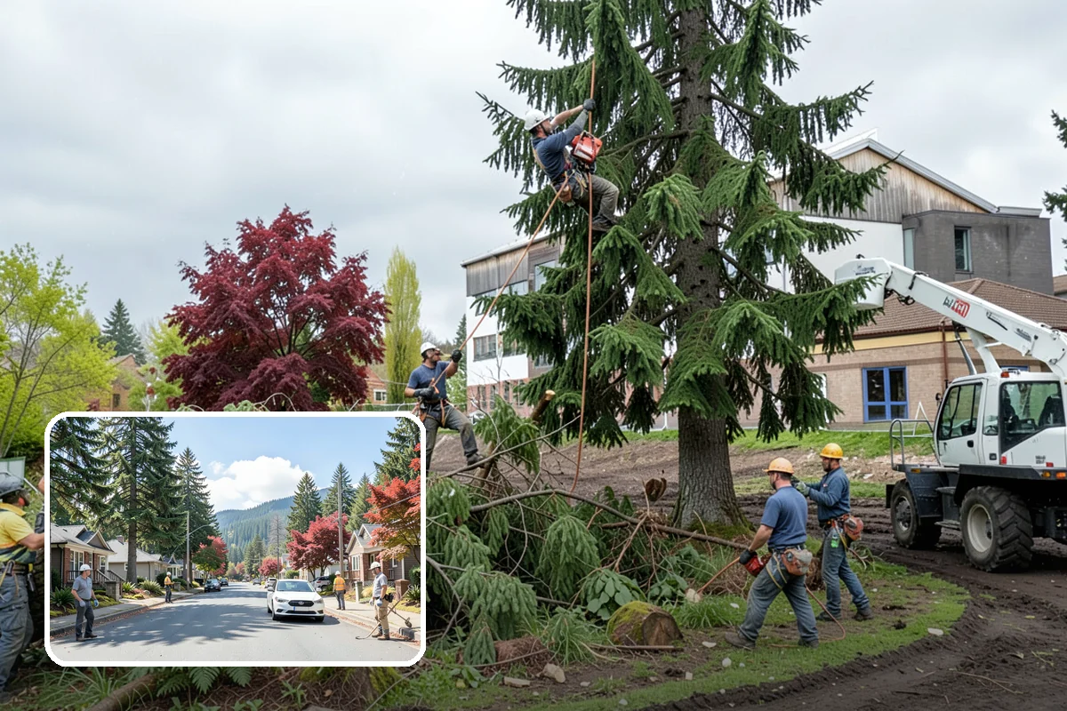 Invasive vegetation removal in Hunts Point, King County, WA - Improves access and usability of a site
