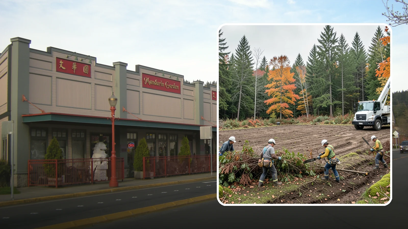 Invasive vegetation removal in Issaquah, King County, WA - The removal of invasive plant species.