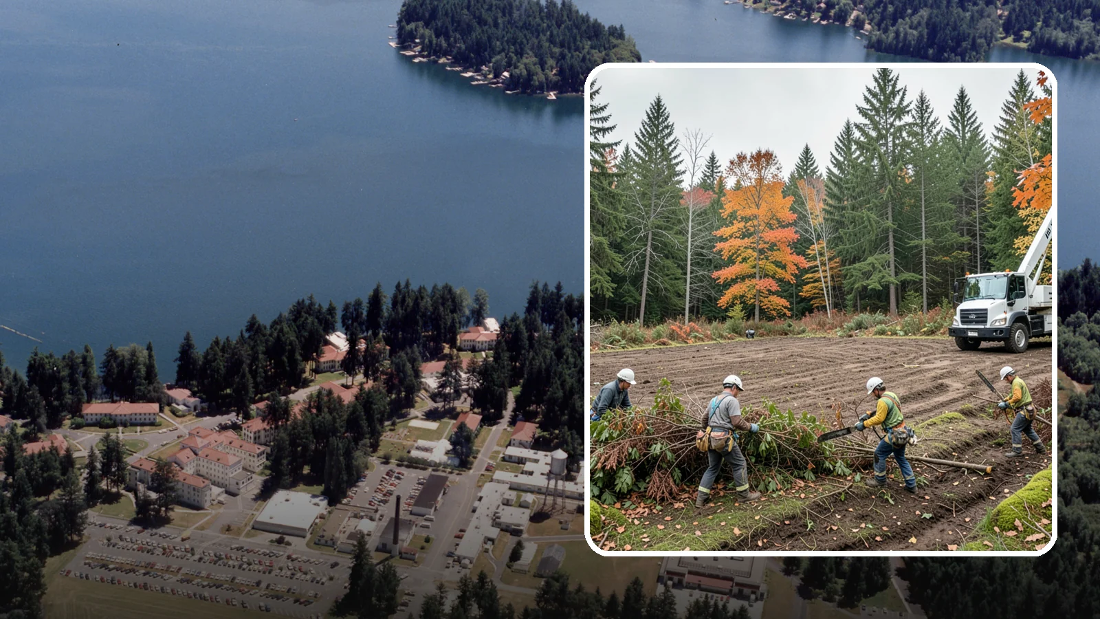 Invasive vegetation removal in Lakewood, Pierce County, WA - The removal of invasive plant species.