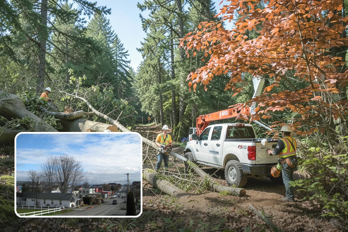 Invasive vegetation removal in Langley, Island County, WA - Improves access and usability of a site