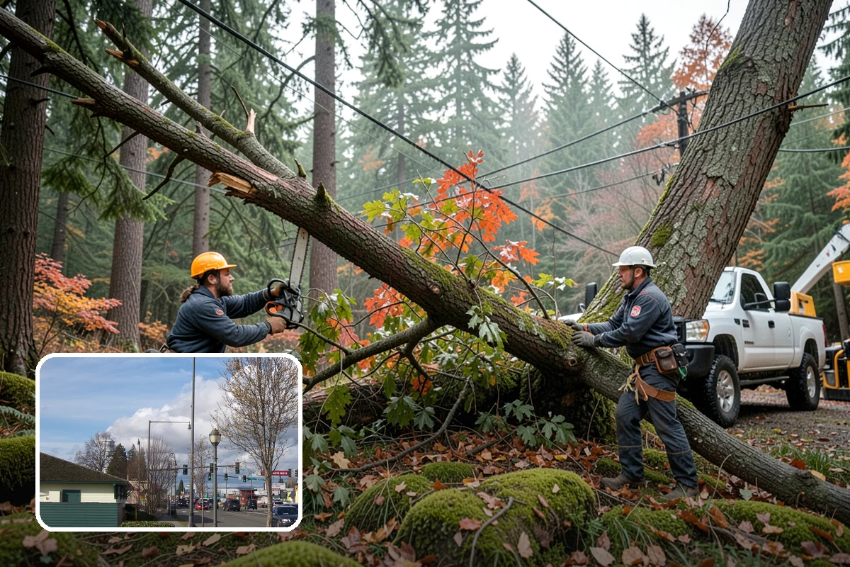 Invasive vegetation removal in Marysville, Snohomish County, WA - Improves access and usability of a site