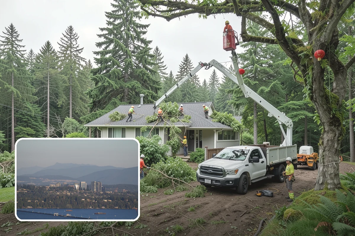 Invasive vegetation removal in Medina, King County, WA - Improves access and usability of a site