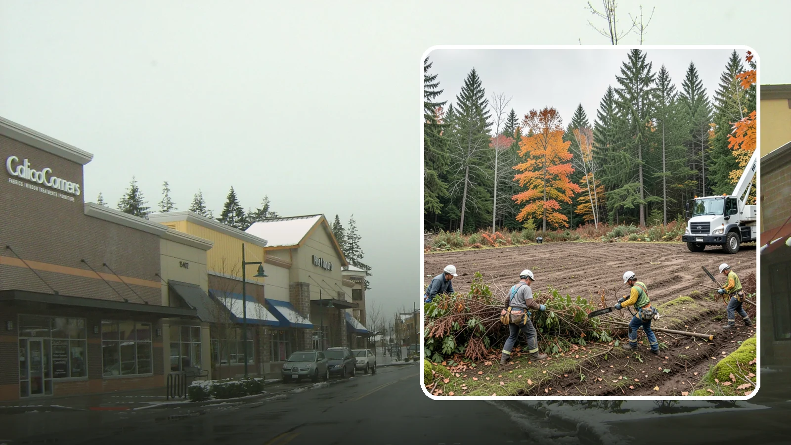 Invasive vegetation removal in Mill Creek, Snohomish County, WA - The removal of invasive plant species.
