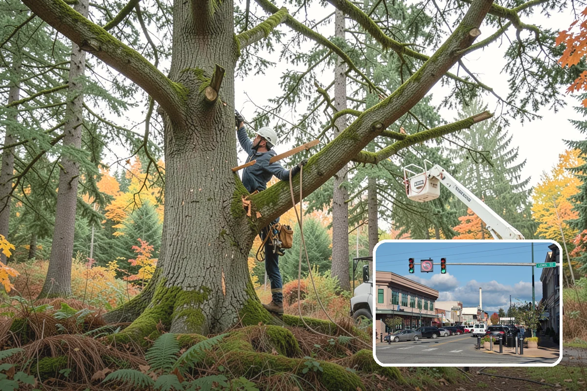 Invasive vegetation removal in Monroe, Snohomish County, WA - Improves access and usability of a site