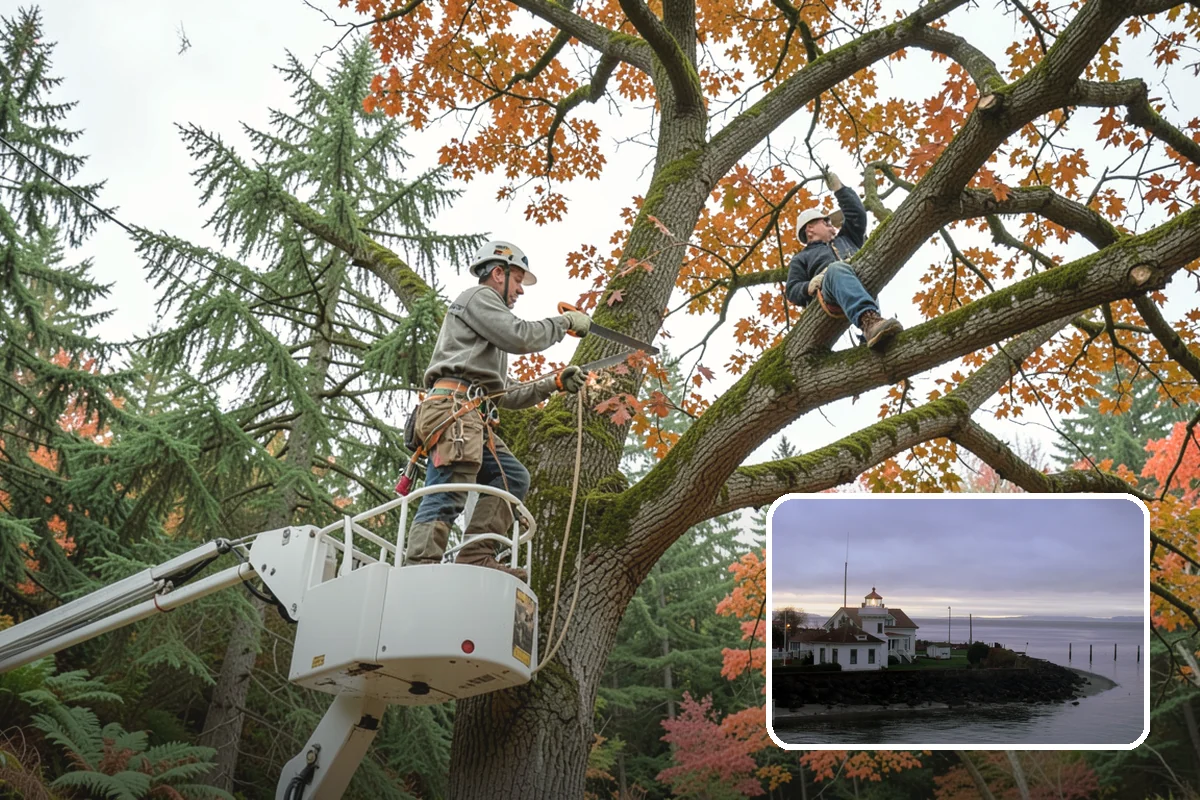 Invasive vegetation removal in Mukilteo, Snohomish County, WA - Improves access and usability of a site