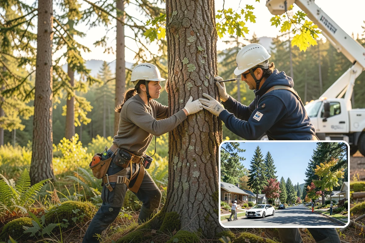 Invasive vegetation removal in Orting, Pierce County, WA - Improves access and usability of a site