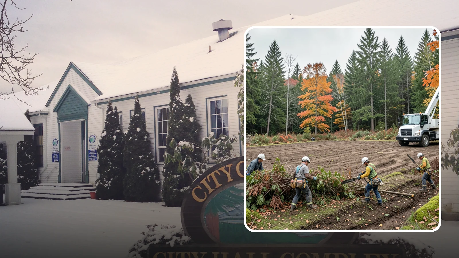 Invasive vegetation removal in Pacific, King County, WA - The removal of invasive plant species.