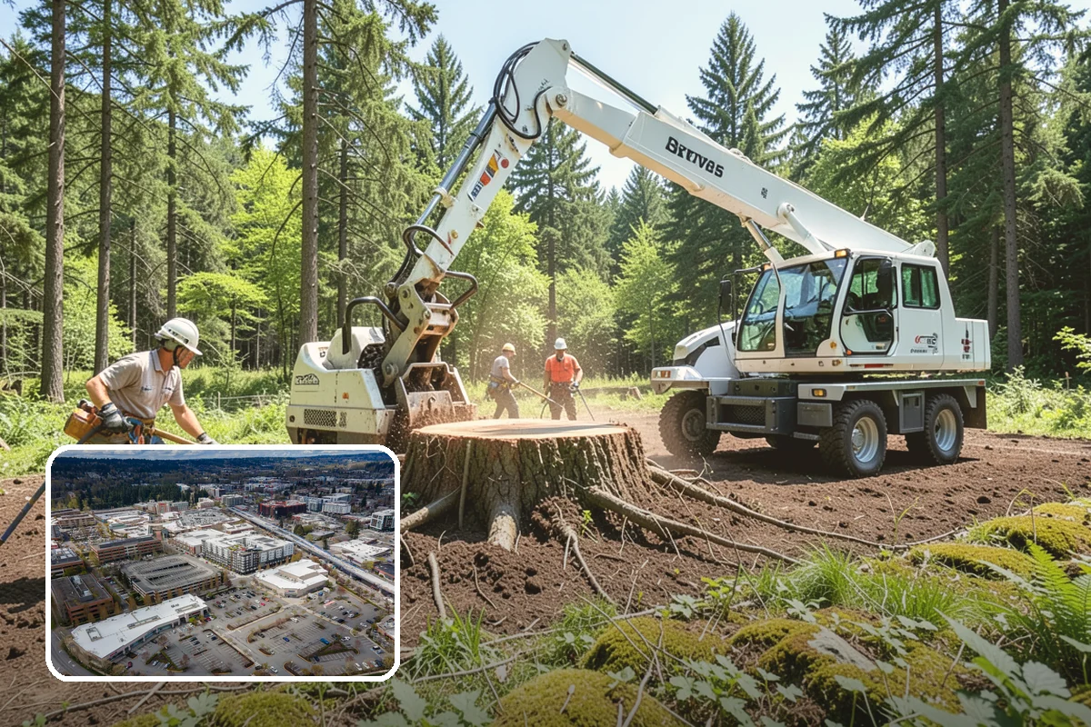 Invasive vegetation removal in Redmond, King County, WA - Improves access and usability of a site