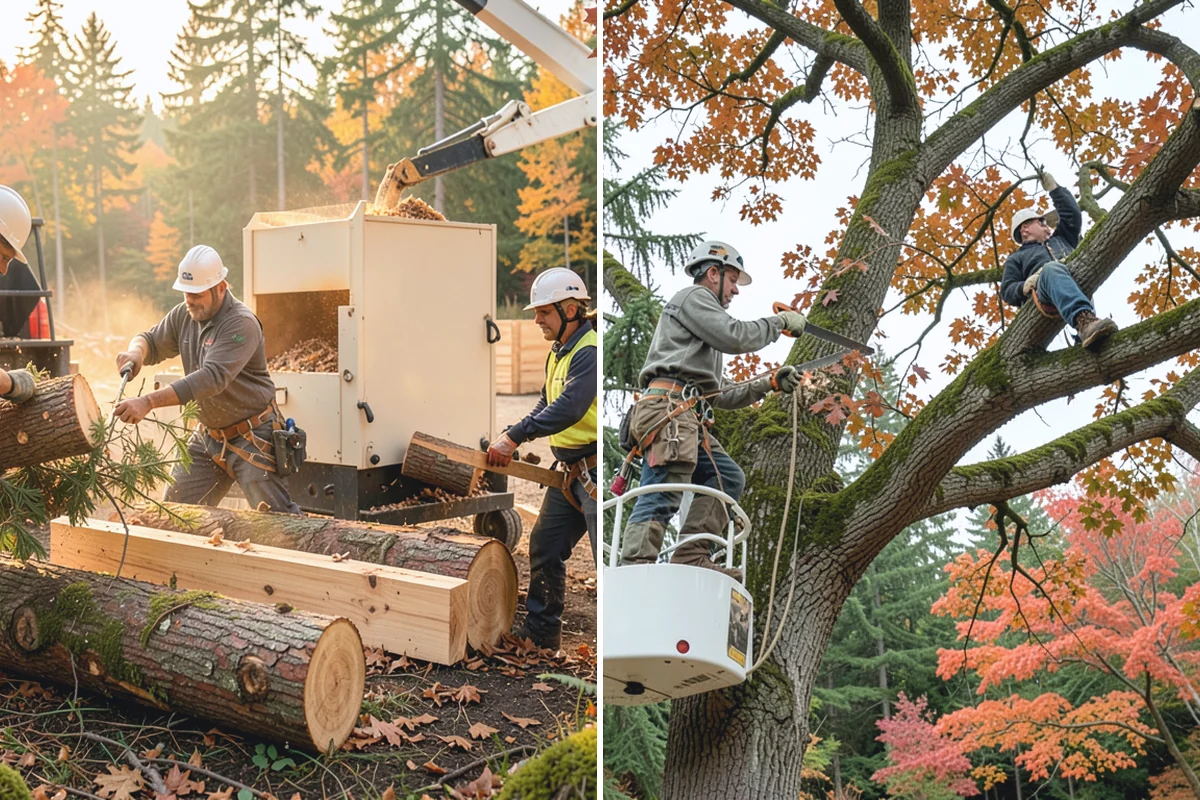 Invasive vegetation removal in Renton, King County, WA - Assess the site and mark features to protect