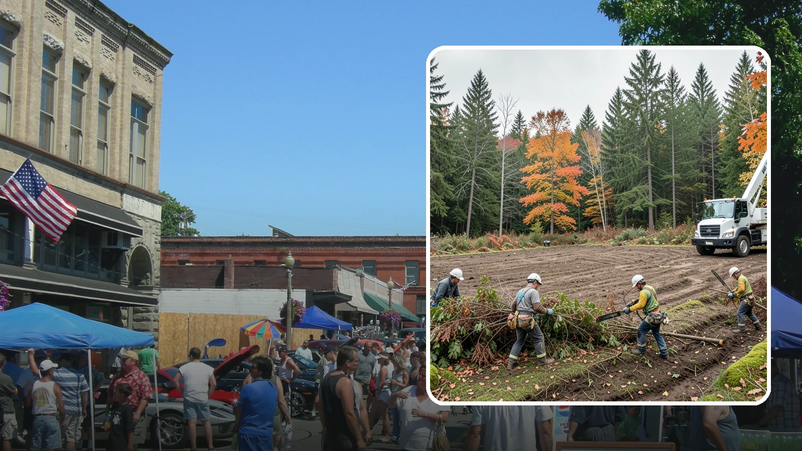 Invasive vegetation removal in Snohomish, Snohomish County, WA - The removal of invasive plant species.