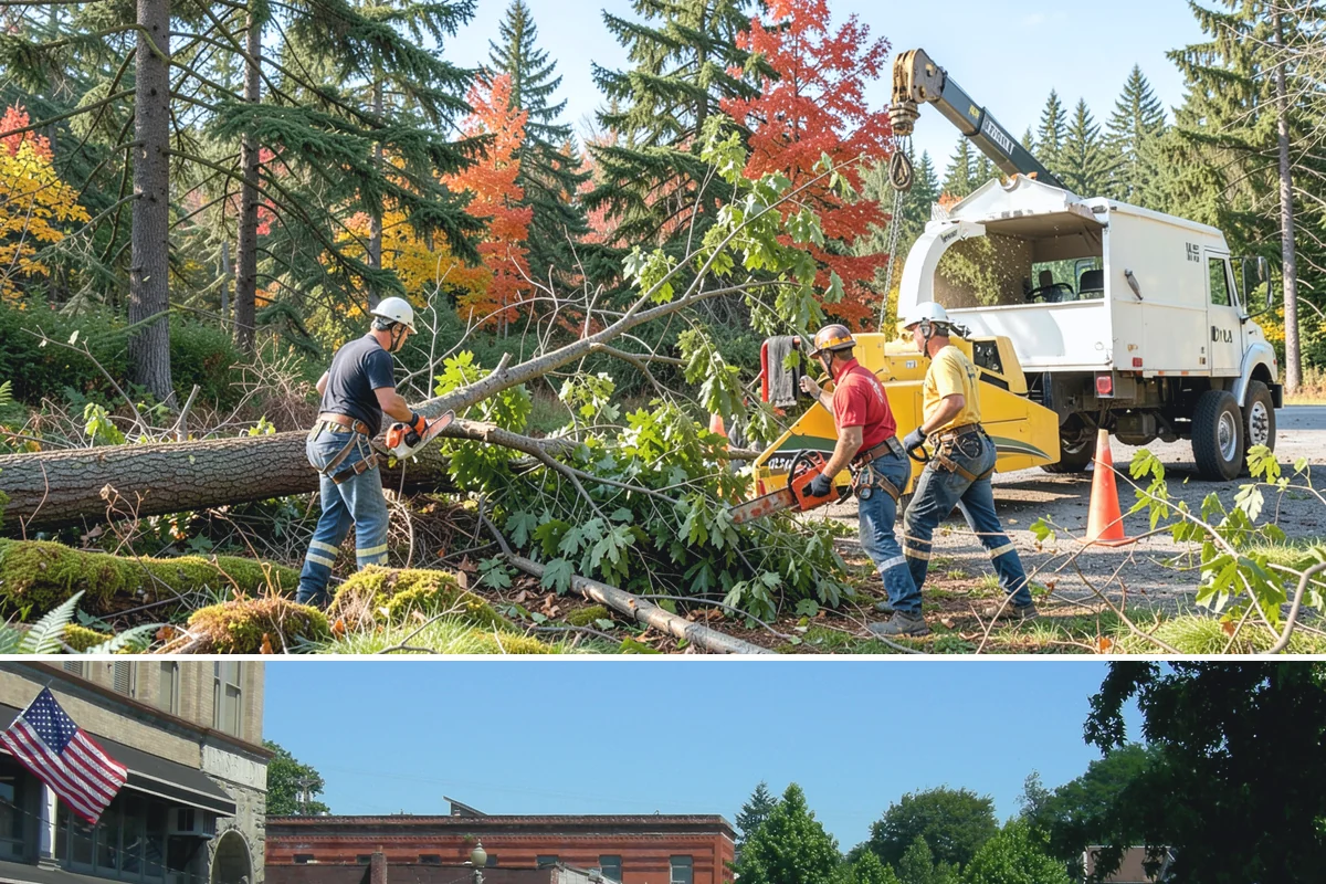 Invasive vegetation removal in Snohomish, Snohomish County, WA - Work can generally proceed year-round in Puget Sound weather but may be delayed during heavy rain on wet or steep sites.