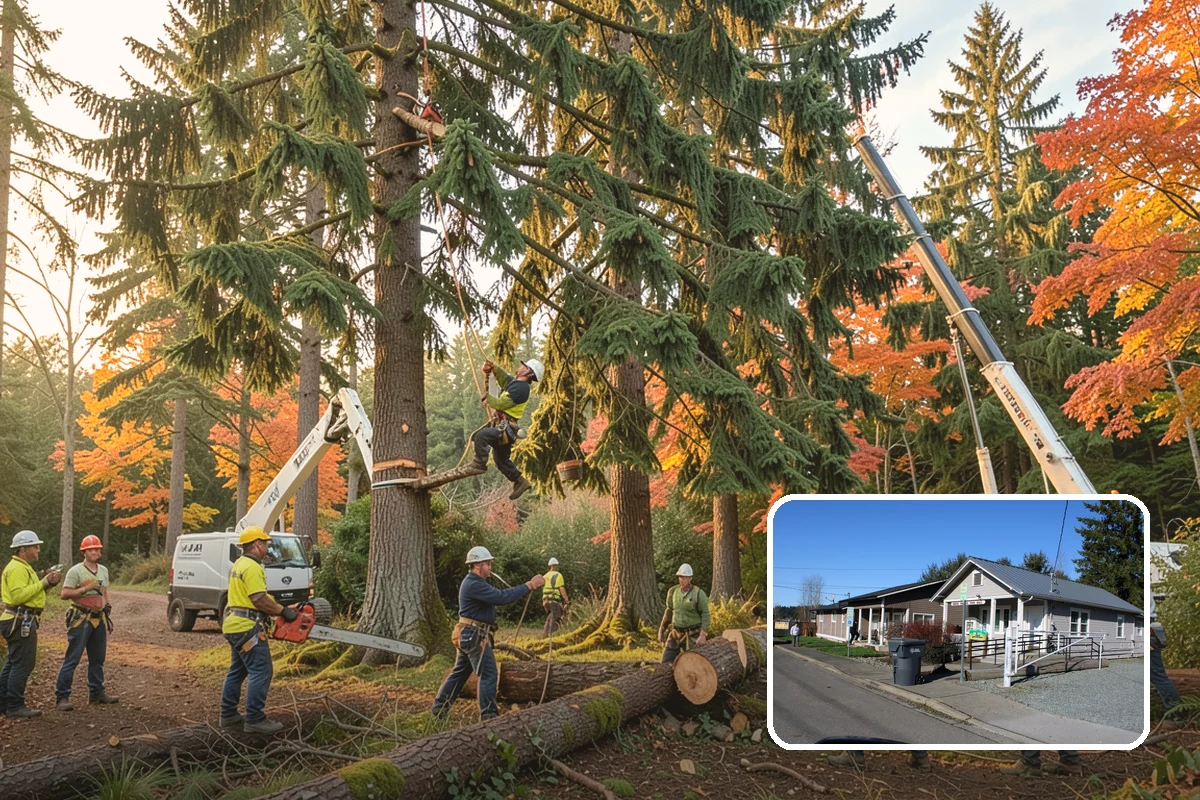 Invasive vegetation removal in South Prairie, Pierce County, WA - Improves access and usability of a site