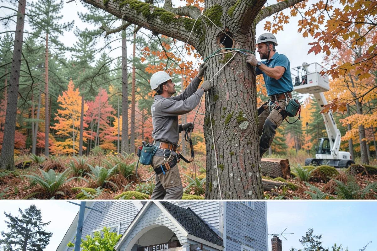 Invasive vegetation removal in Steilacoom, Pierce County, WA - Work can generally proceed year-round in Puget Sound weather but may be delayed during heavy rain on wet or steep sites.