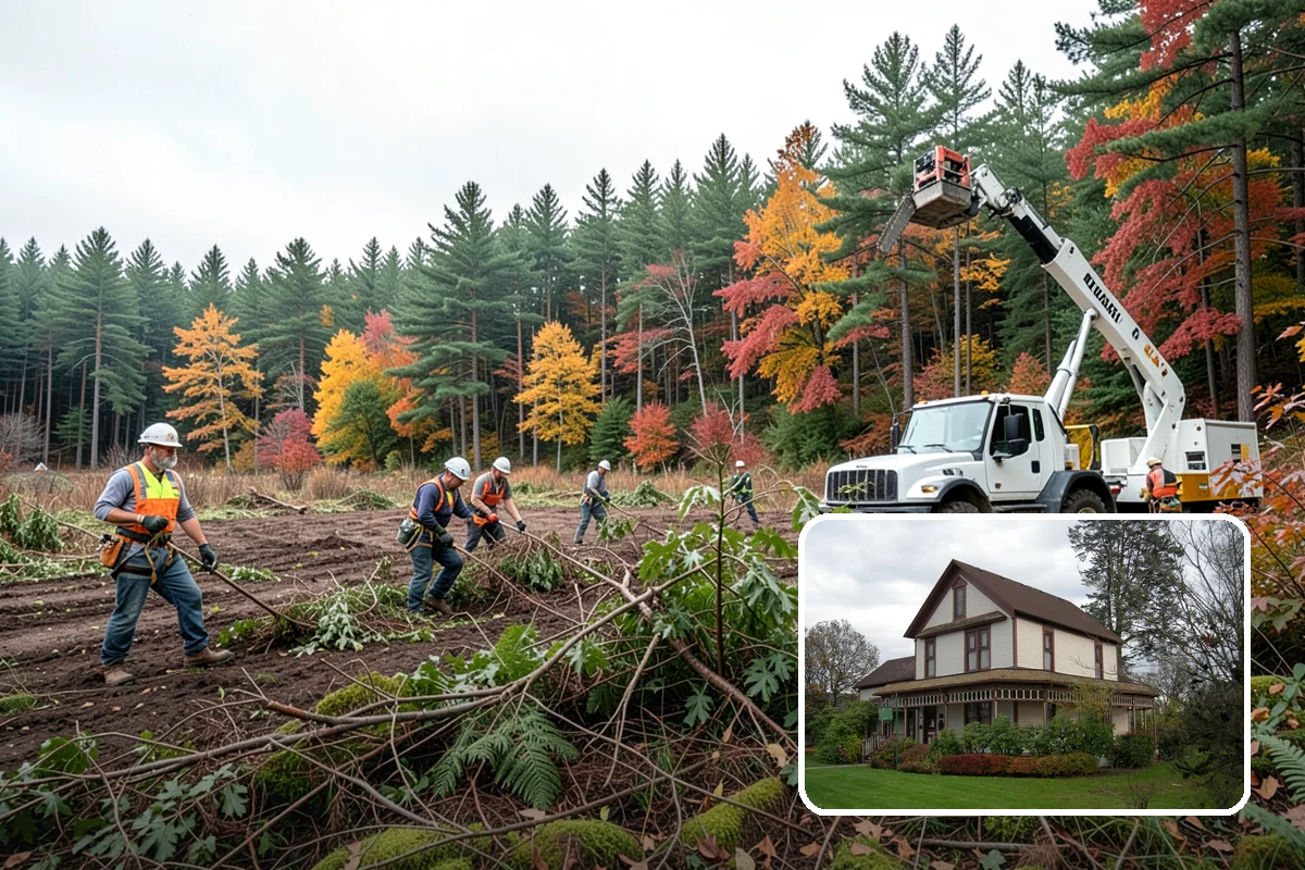 Invasive vegetation removal in Sumner, Pierce County, WA - Improves access and usability of a site