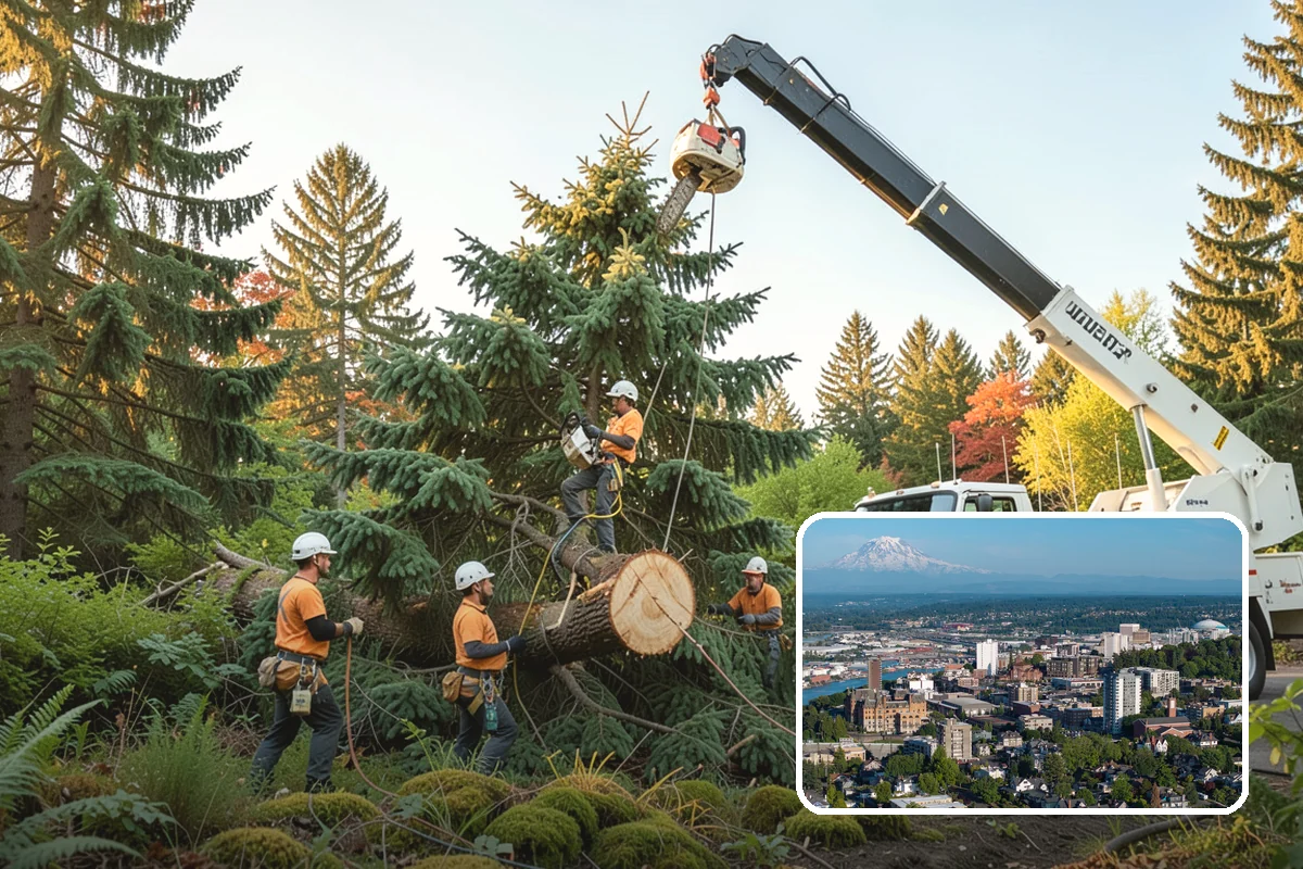 Invasive vegetation removal in Tacoma, Pierce County, WA - Improves access and usability of a site