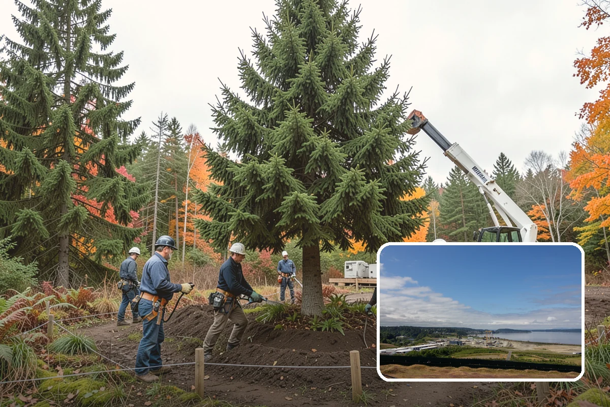 Invasive vegetation removal in University Place, Pierce County, WA - Improves access and usability of a site