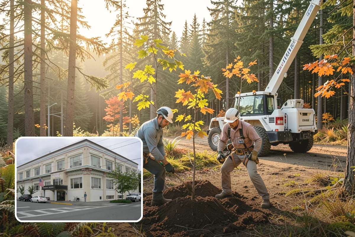Ivy removal from trees in Anacortes, Skagit County, WA - Supports long-term tree health and stability