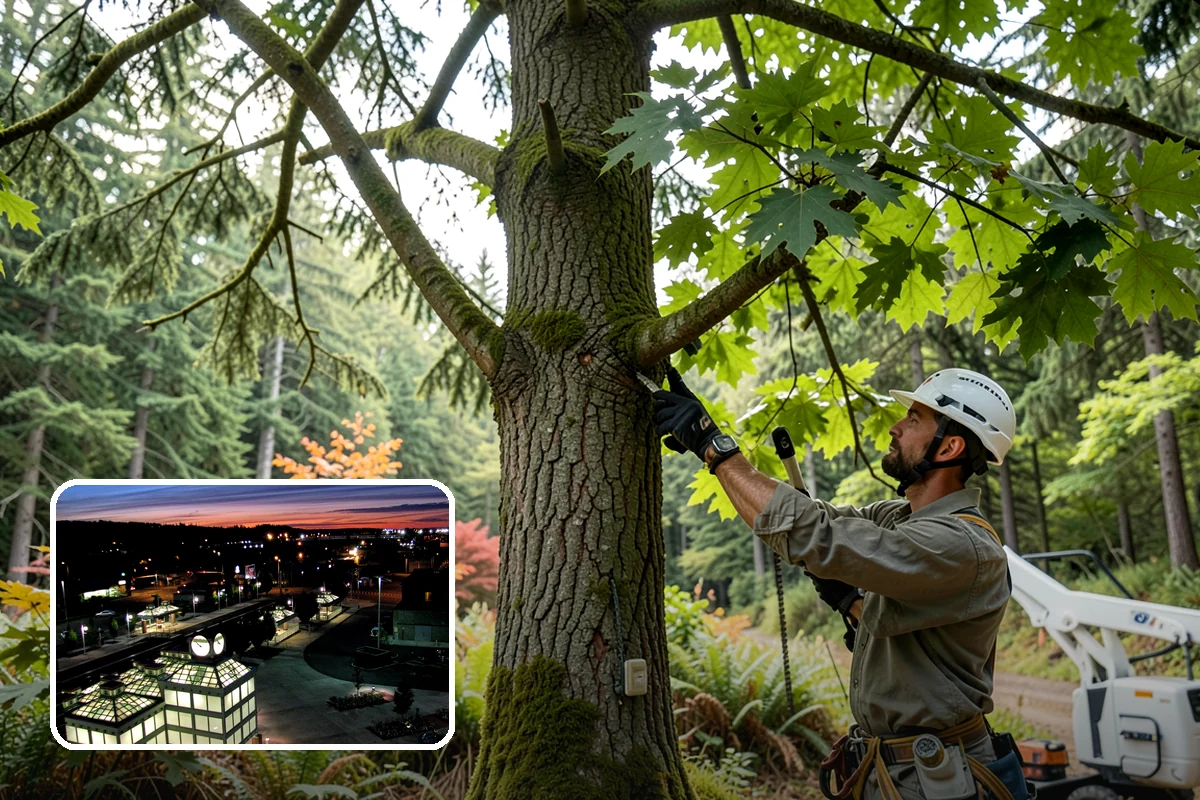 Ivy removal from trees in Auburn, King County, WA - Supports long-term tree health and stability