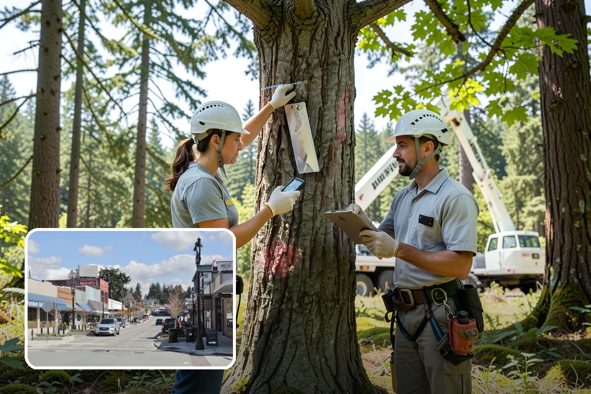 Ivy removal from trees in Bothell, King County, WA - Supports long-term tree health and stability