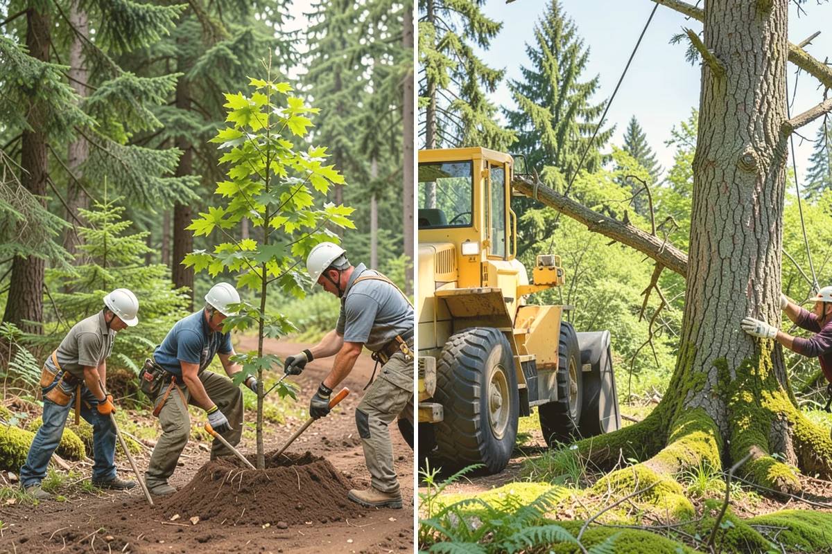Ivy removal from trees in Brier, Snohomish County, WA - Inspect the tree and its site