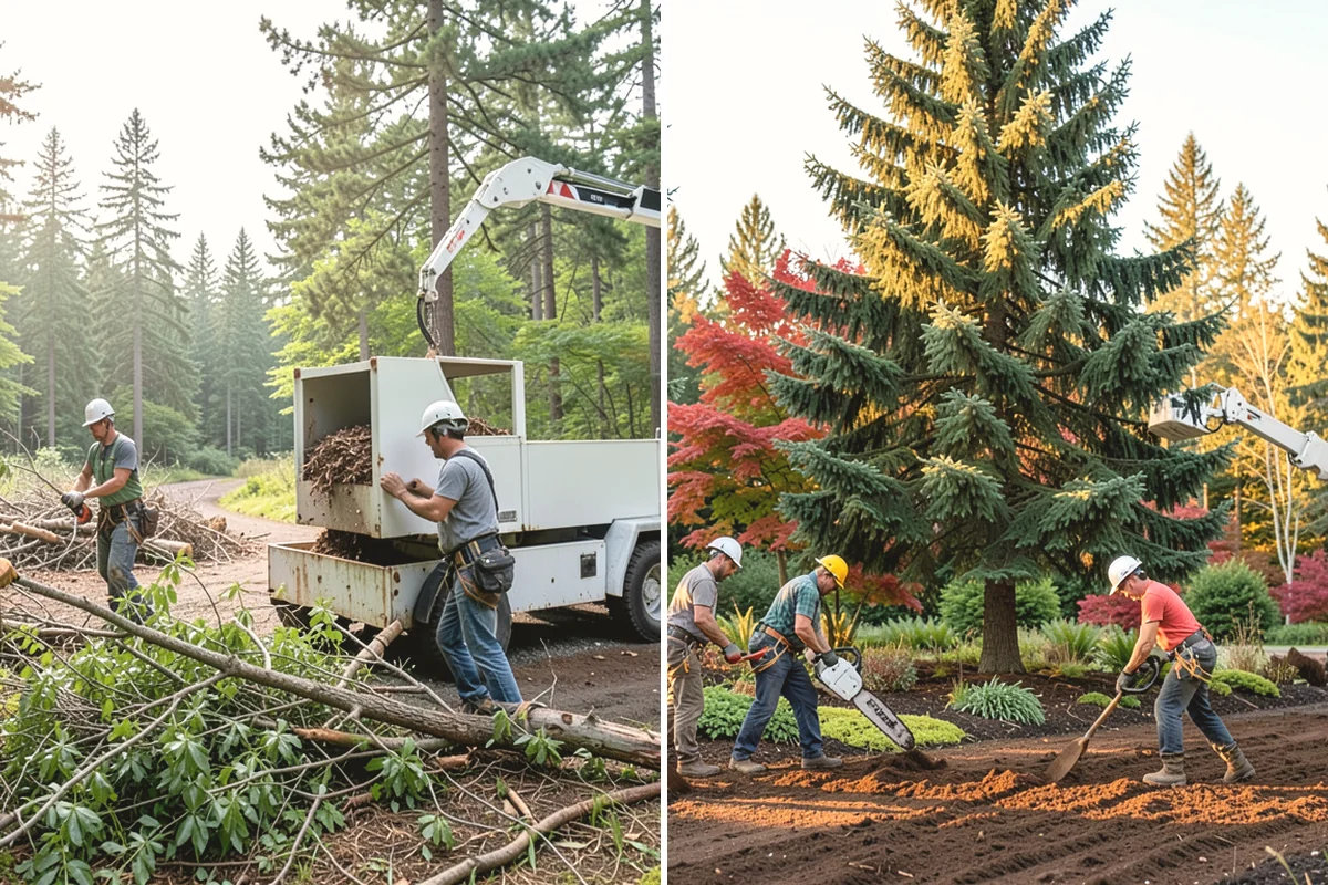 Ivy removal from trees in Burien, King County, WA - Inspect the tree and its site