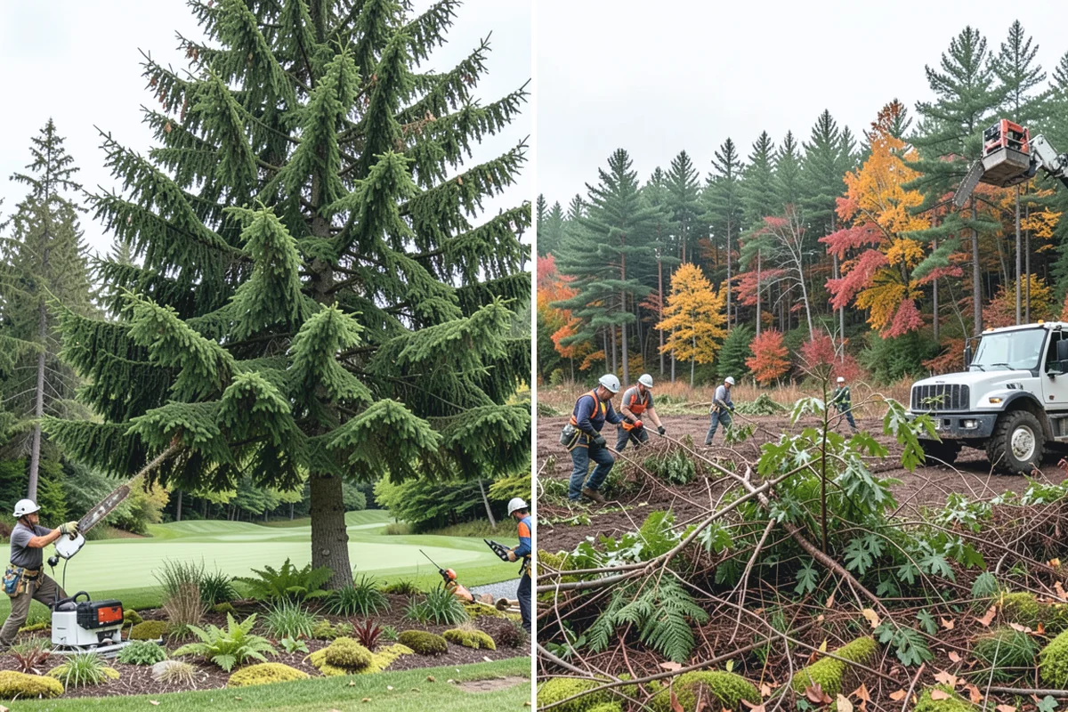 Ivy removal from trees in Darrington, Snohomish County, WA - Inspect the tree and its site