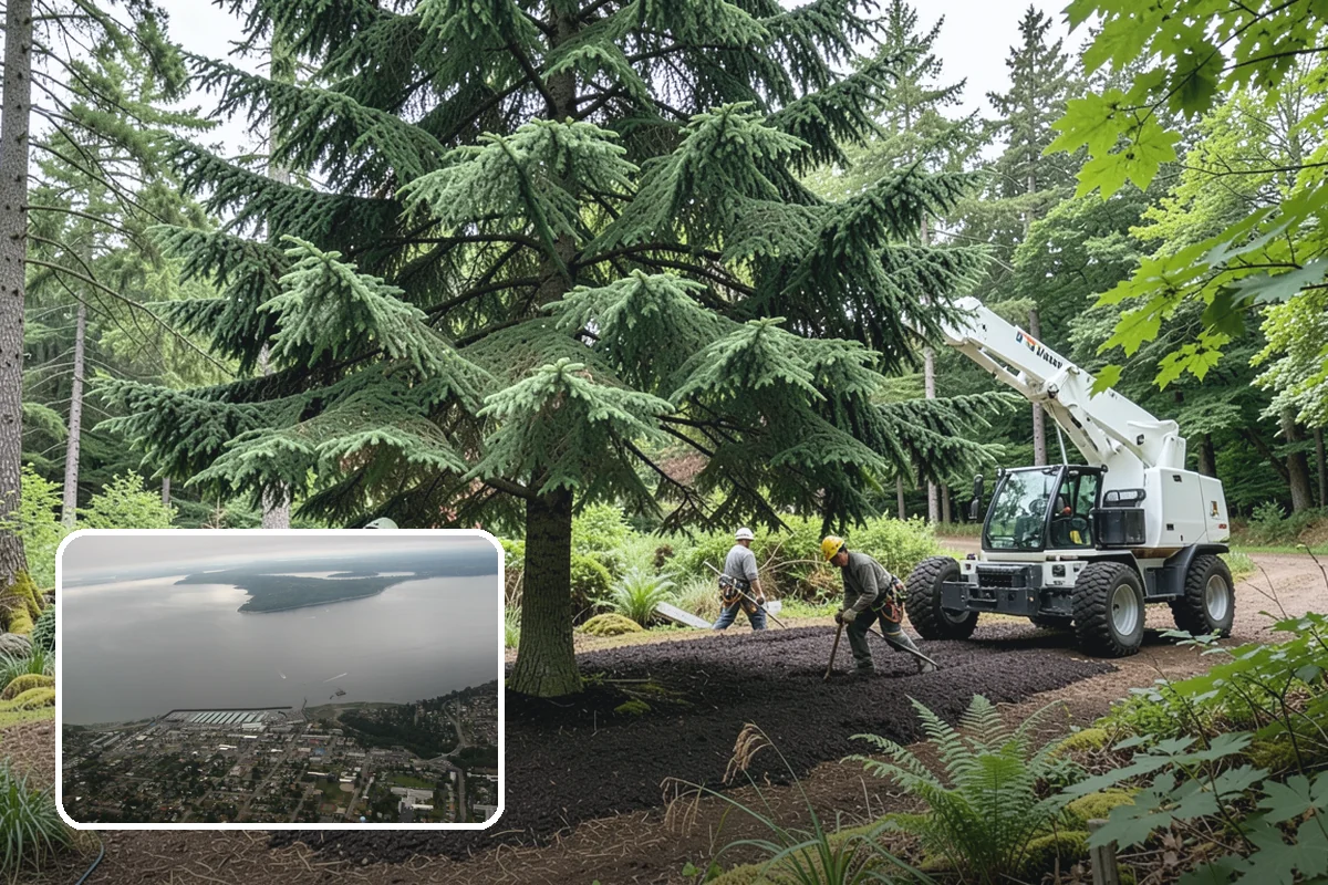 Ivy removal from trees in Des Moines, King County, WA - Supports long-term tree health and stability