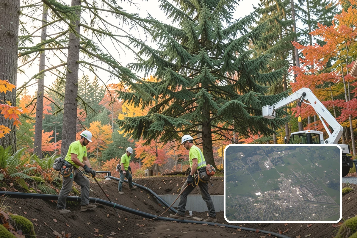 Ivy removal from trees in Enumclaw, King County, WA - Supports long-term tree health and stability