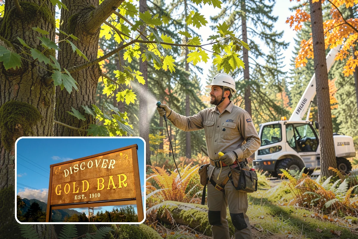 Ivy removal from trees in Gold Bar, Snohomish County, WA - Supports long-term tree health and stability