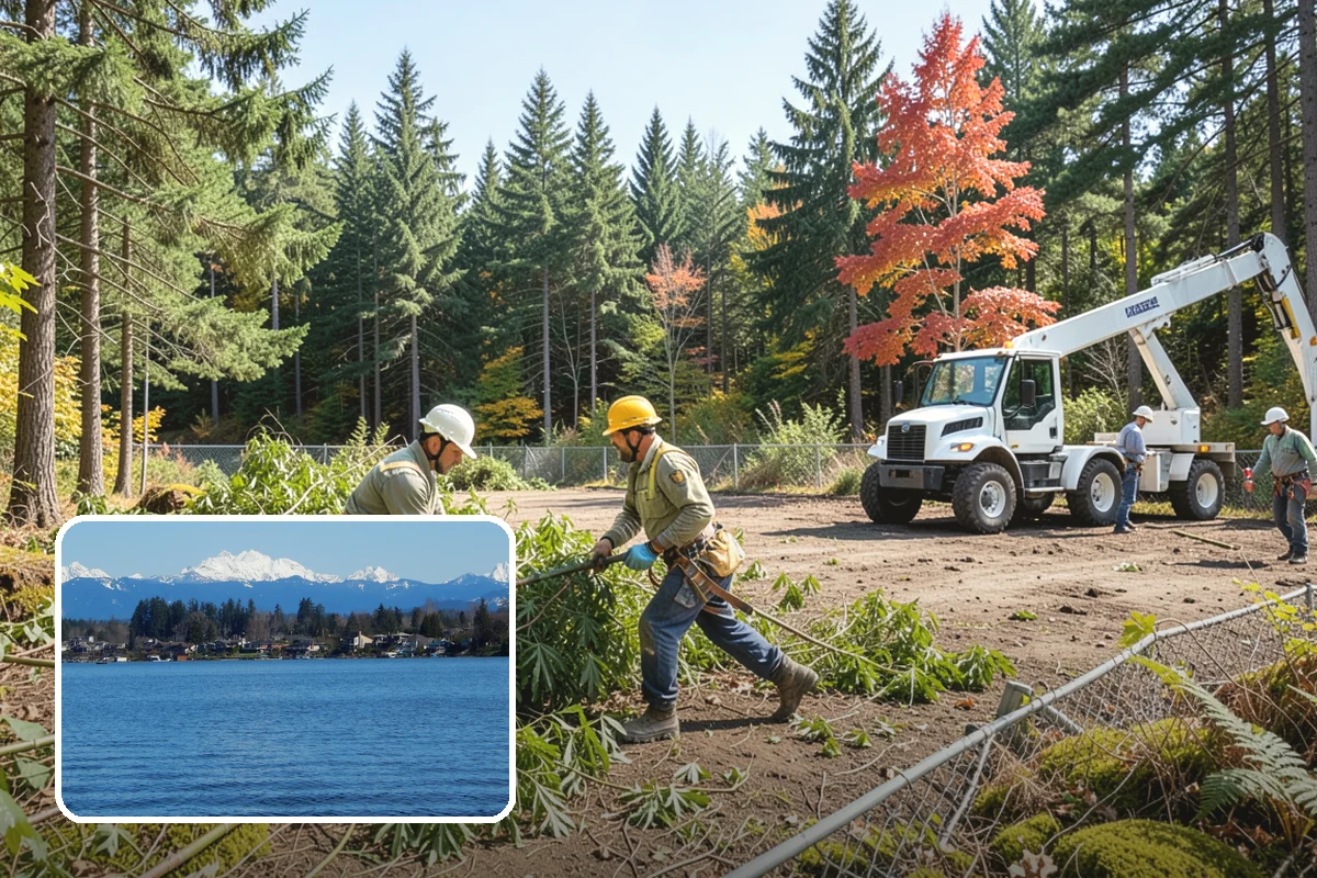 Ivy removal from trees in Lake Stevens, Snohomish County, WA - Supports long-term tree health and stability