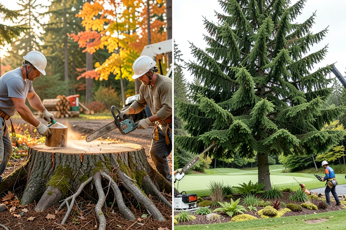 Ivy removal from trees in Lyman, Skagit County, WA - Inspect the tree and its site