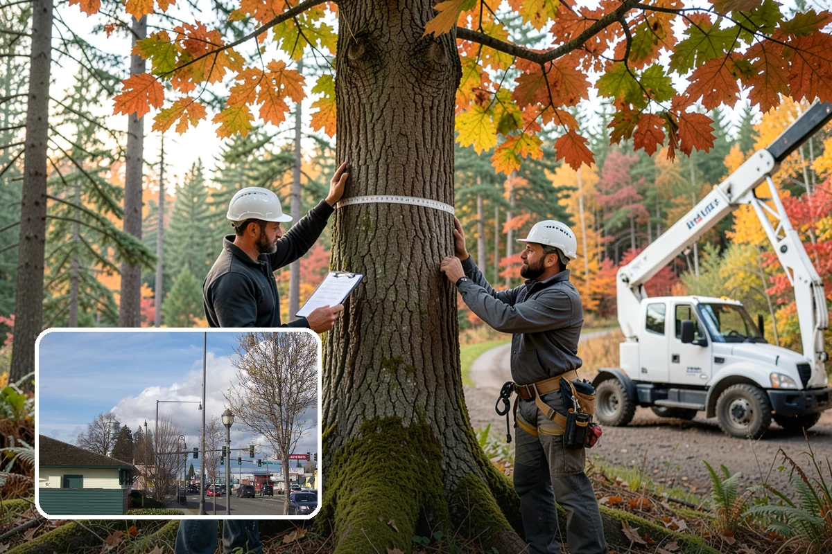 Ivy removal from trees in Marysville, Snohomish County, WA - Supports long-term tree health and stability