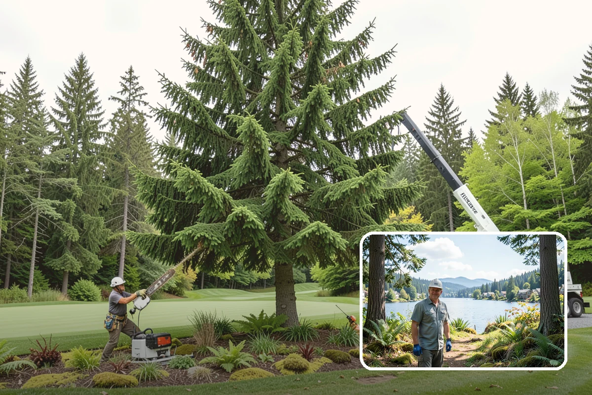 Ivy removal from trees in Milton, King County, WA - Supports long-term tree health and stability