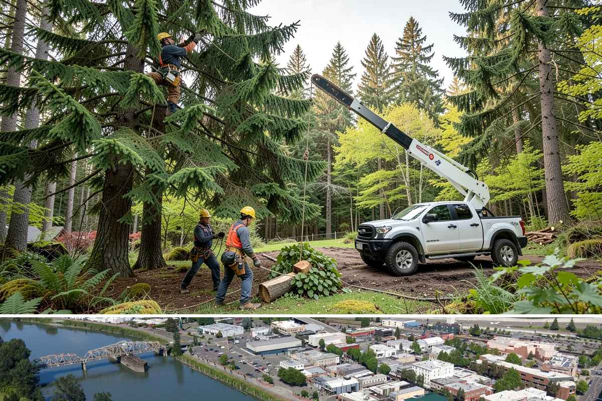 Ivy removal from trees in Mount Vernon, Skagit County, WA - This work can be performed year-round in the Puget Sound climate but may require extra caution during wet seasons to prevent soil...