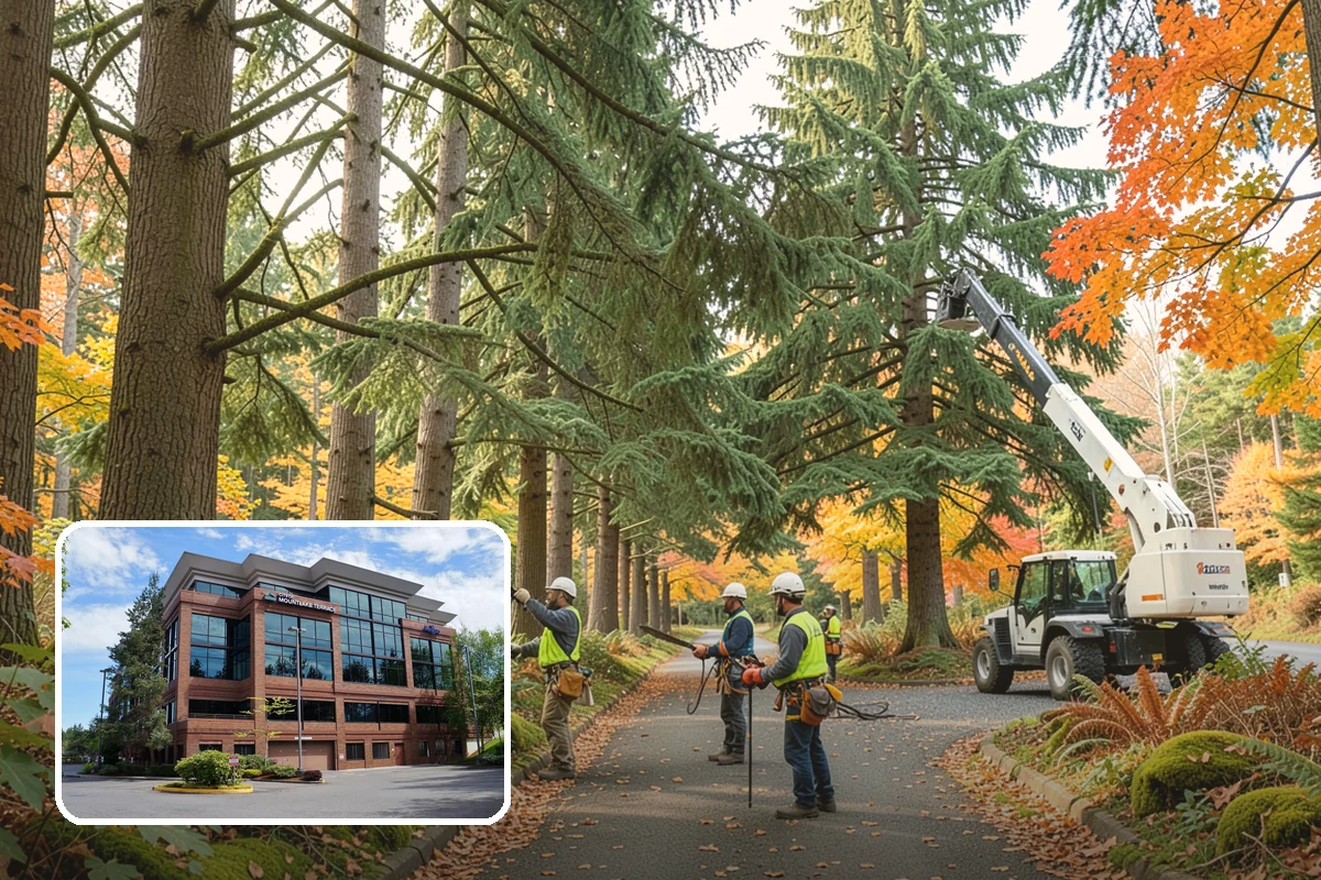 Ivy removal from trees in Mountlake Terrace, Snohomish County, WA - Supports long-term tree health and stability