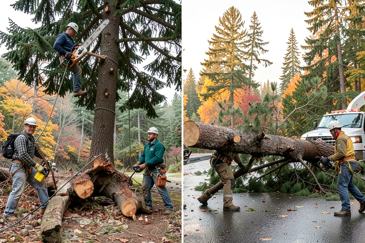 Ivy removal from trees in Pacific, King County, WA - Inspect the tree and its site