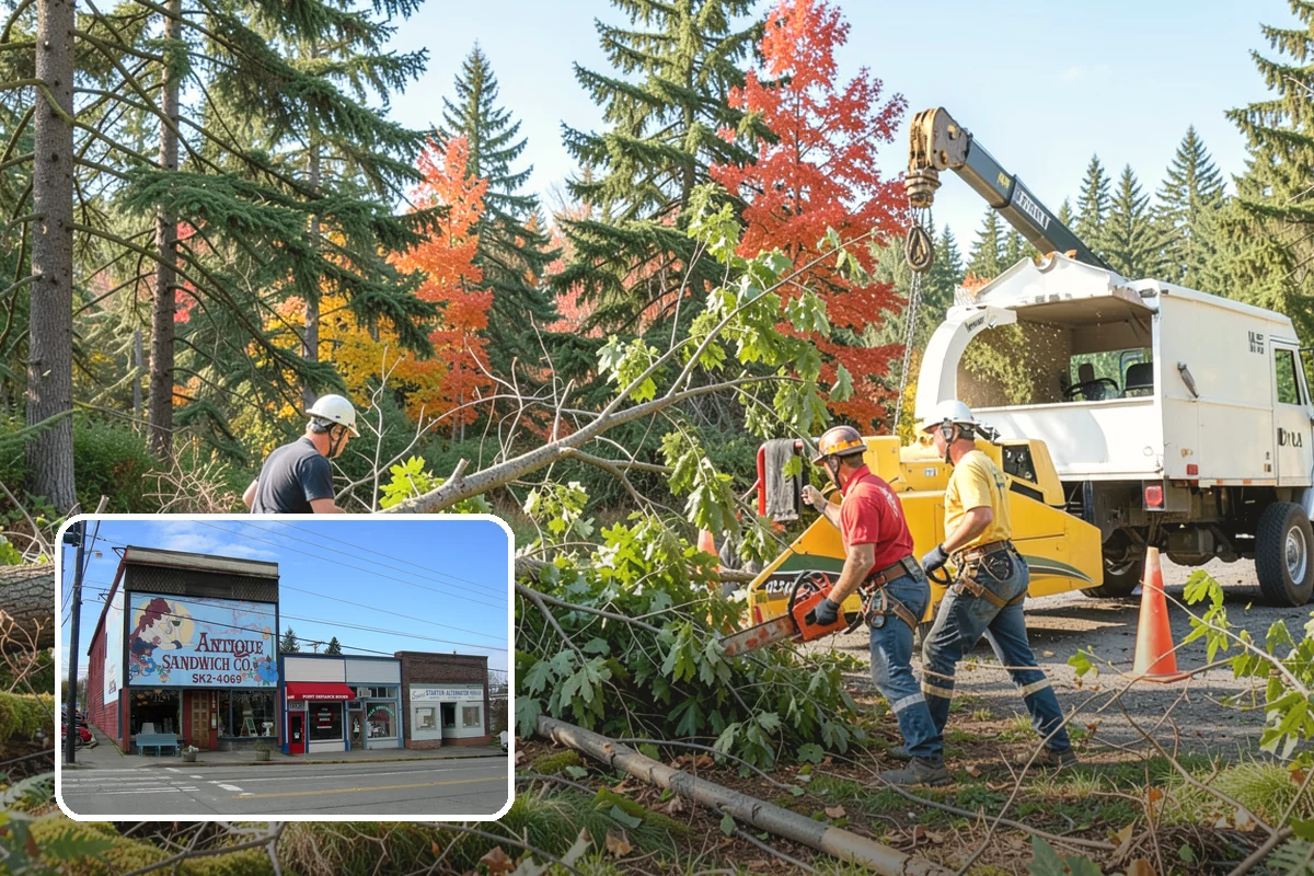 Ivy removal from trees in Ruston, Pierce County, WA - Supports long-term tree health and stability