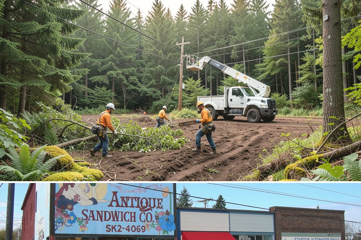 Ivy removal from trees in Ruston, Pierce County, WA - This work can be performed year-round in the Puget Sound climate but may require extra caution during wet seasons to prevent soil...