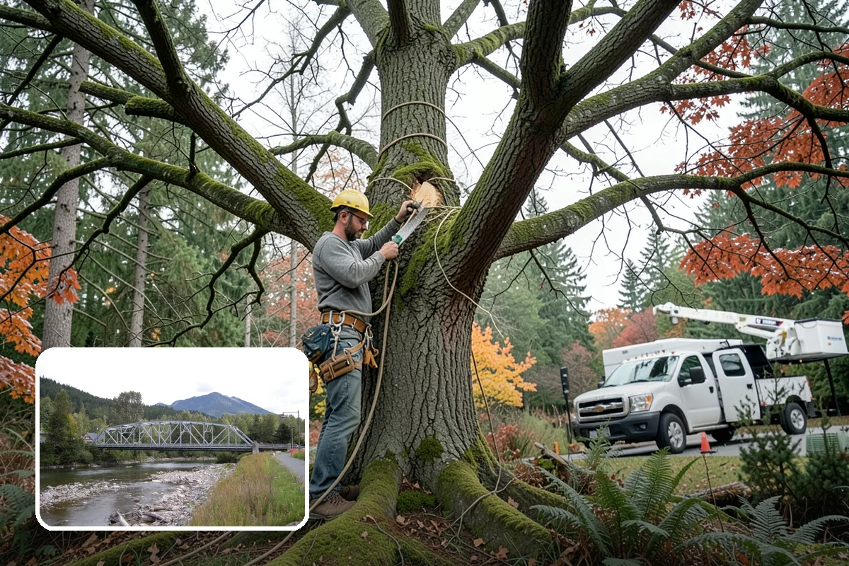 Ivy removal from trees in Skykomish, King County, WA - Supports long-term tree health and stability